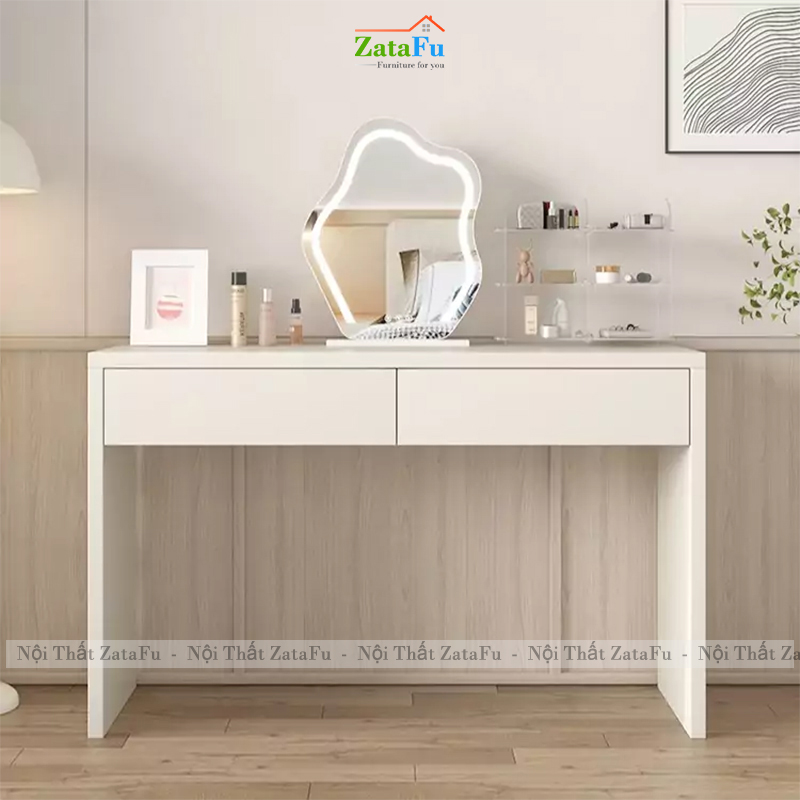 Bàn Trang Điểm Gỗ MDF Mamg Phong Cách Tối Giản BTD-37 ZataFu
