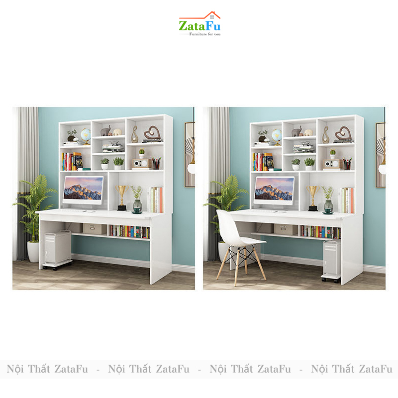Bàn vi tính liền kệ xinh xắn BLV-50