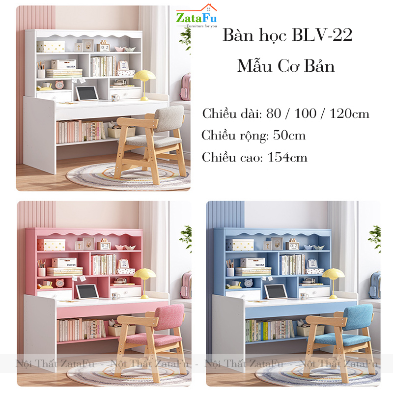 Bàn Học Cho Bé Trai, Bé Gái BLV-22