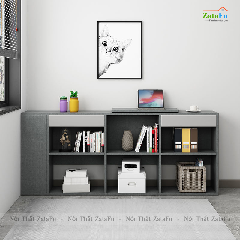 Giường ngủ đa năng kết hợp kệ sách bàn xoay GG-31
