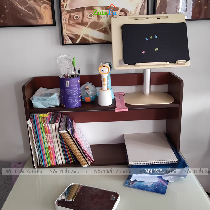 Kệ Để Bàn Kệ Gỗ Thiết Kế Đơn Giản Gon Gàng Làm Từ Gỗ MDF KTT-146 ZataFu