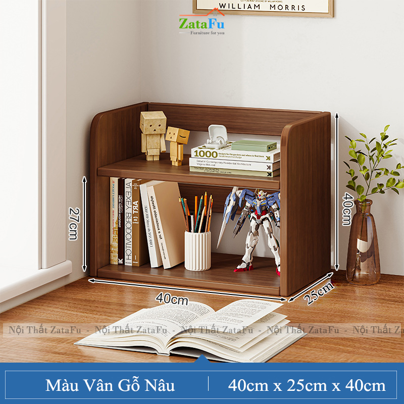Kệ Để Bàn Kệ Gỗ Thiết Kế Đơn Giản Gon Gàng Làm Từ Gỗ MDF KTT-146 ZataFu