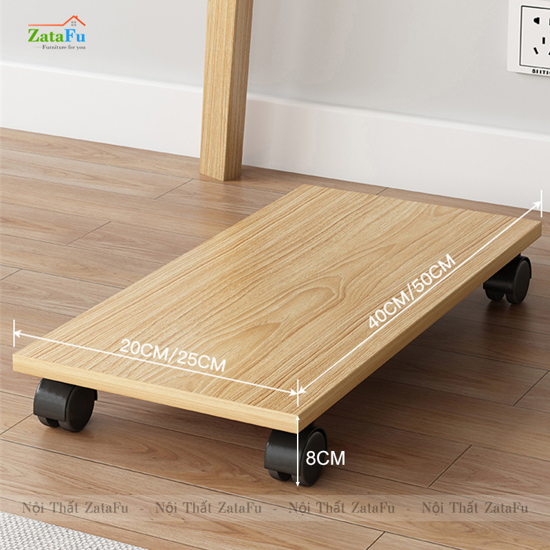 Kệ để cây máy tính thùng CPU có bánh xe di chuyển gắn khóa KTT-127 | ZataFu