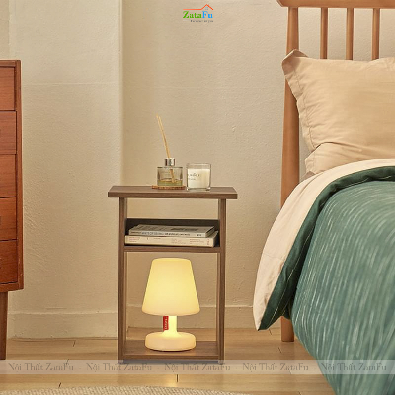 Kệ Gỗ Để Bàn SoFa Phòng Khách Tab Đầu Giường Phòng Ngủ Thiết Kế Đơn Giản TDG-42 ZataFu