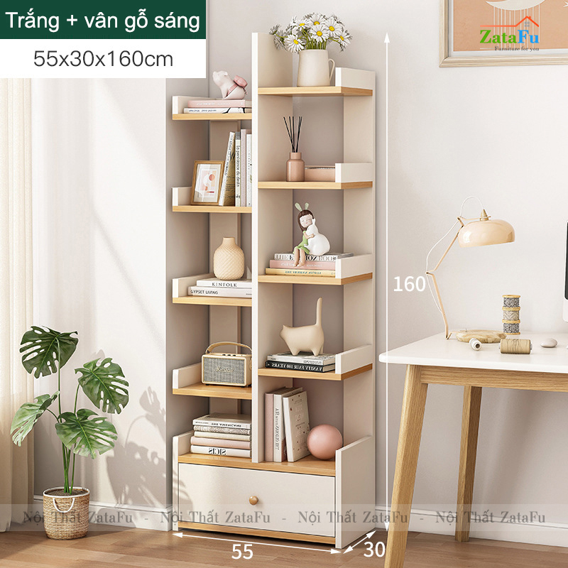 Kệ xương rồng kệ sách hình cây độc đáo KTT-47
