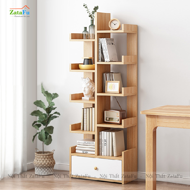 Kệ xương rồng kệ sách hình cây độc đáo KTT-47