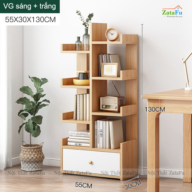 Kệ xương rồng kệ sách hình cây độc đáo KTT-47