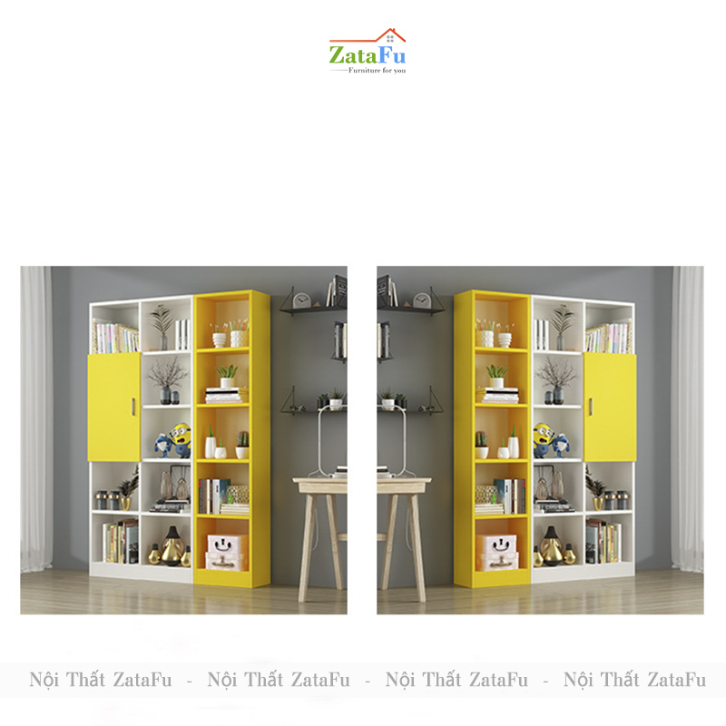 Tủ Nhiều Tầng Nhiều Ô Trang Trí Đựng Sách KTT-72 ZataFu