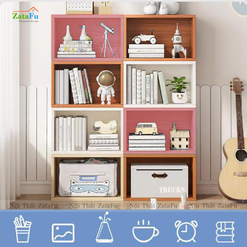 Kệ Chữ Nhật Hình Tổ Ong Trang Trí KTT-53