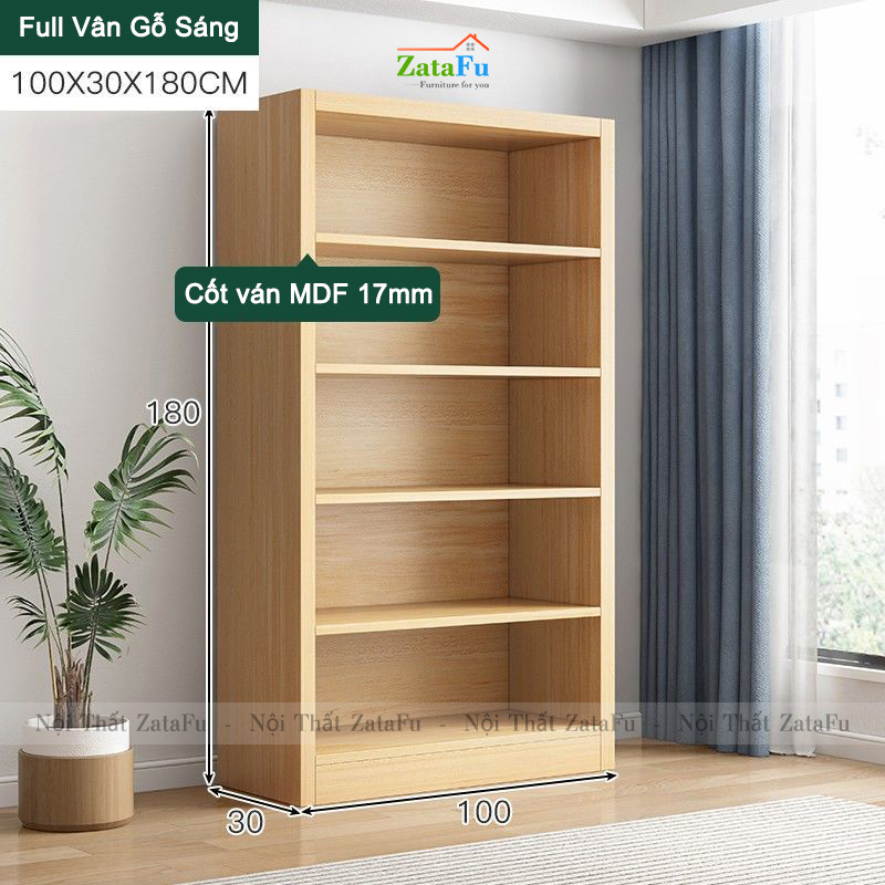 Kệ sách kệ trưng bày phân tầng đơn giản KTT-68