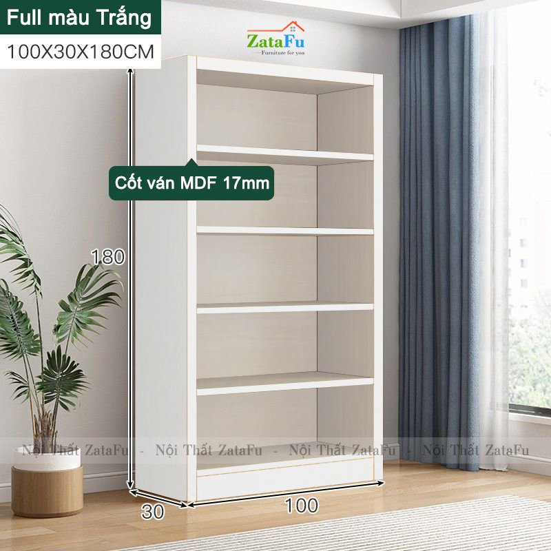 Kệ sách kệ trưng bày phân tầng đơn giản KTT-68
