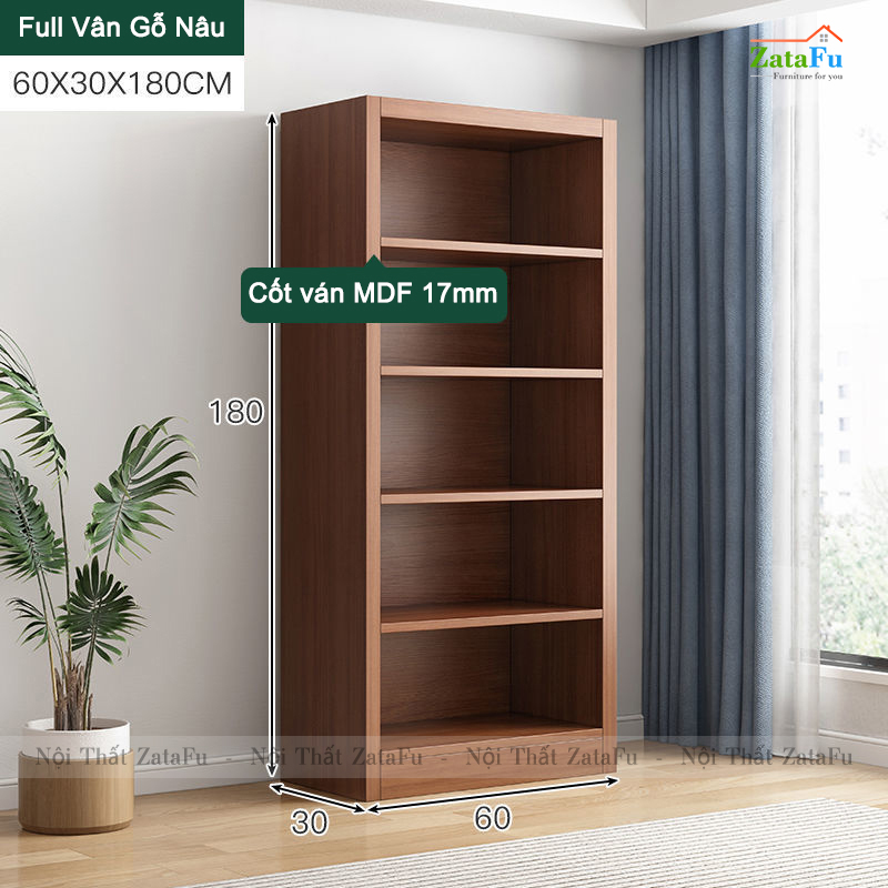 Kệ sách kệ trưng bày phân tầng đơn giản KTT-68