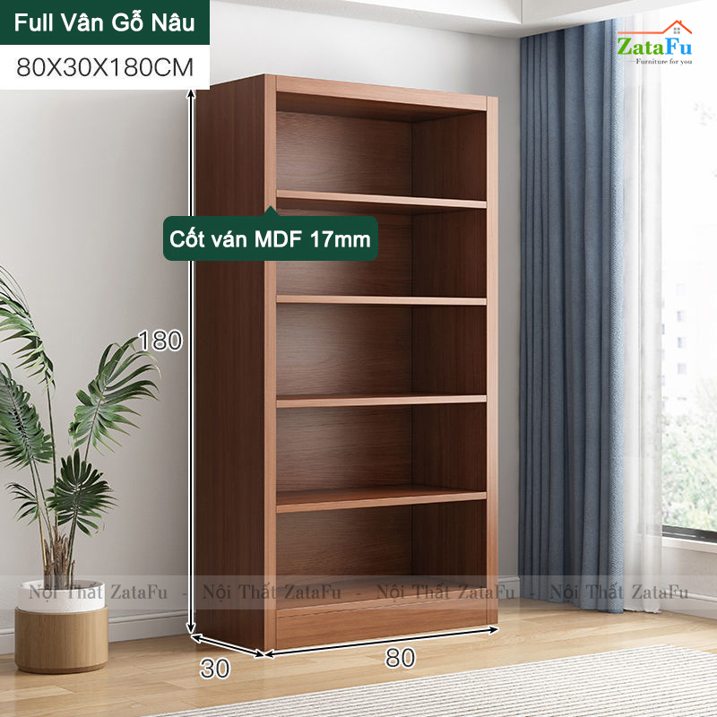 Kệ sách kệ trưng bày phân tầng đơn giản KTT-68