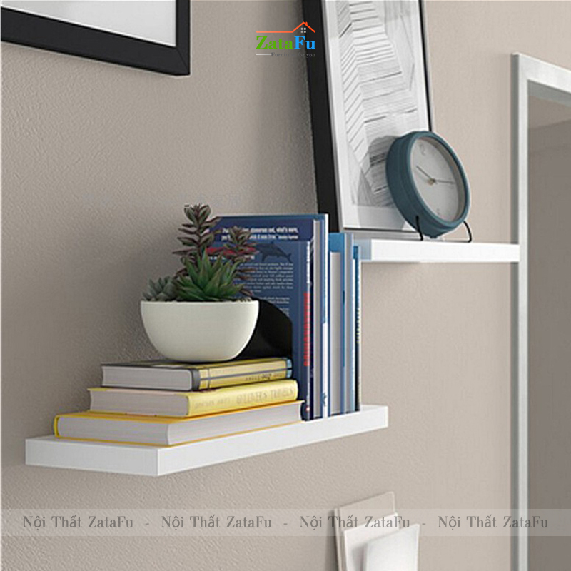 Kệ decor treo tường nhiều kích thước rộng 12cm KTT-91