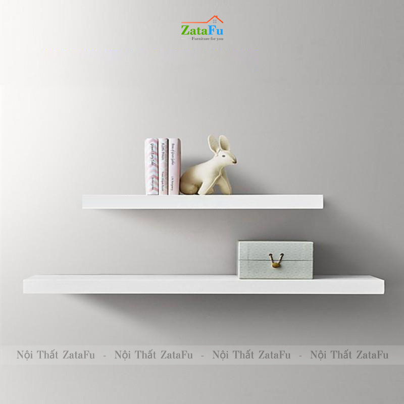 Kệ decor treo tường nhiều kích thước rộng 12cm KTT-91