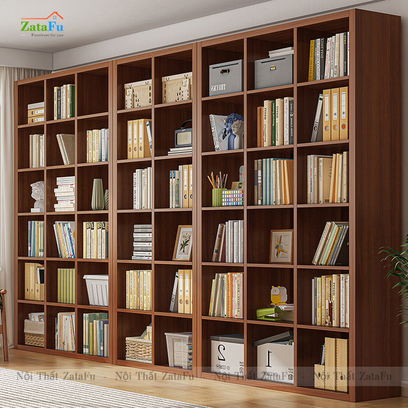 Tủ Kệ Sách Phối Hợp Kích Thước Lớn KTT-49