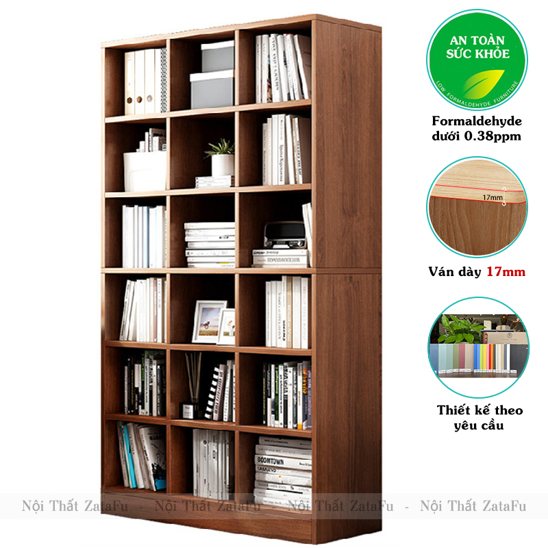 Tủ Kệ Sách Phối Hợp Kích Thước Lớn KTT-49