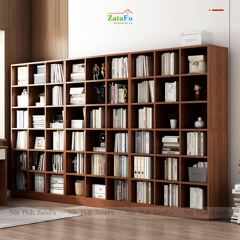 Tủ Kệ Sách Phối Hợp Kích Thước Lớn KTT-49