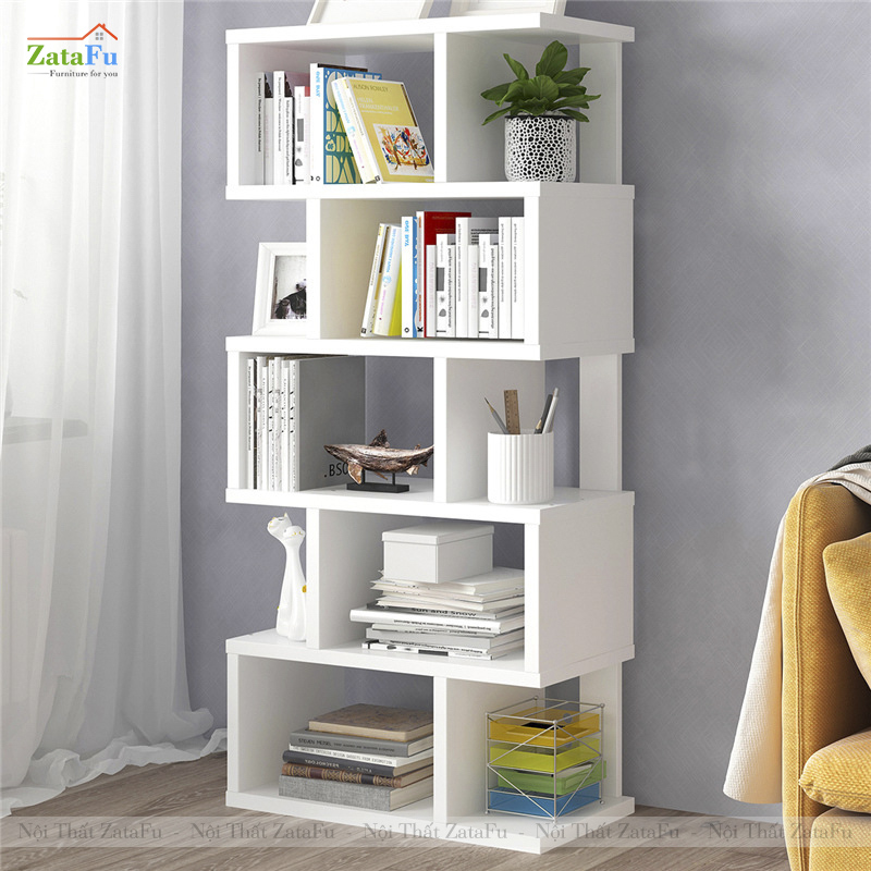 Kệ sách tầng xen kẽ độc đáo KTT-45