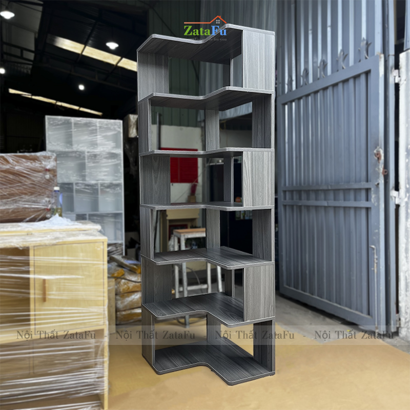Kệ sách trang trí góc tường đa năng KTT-50