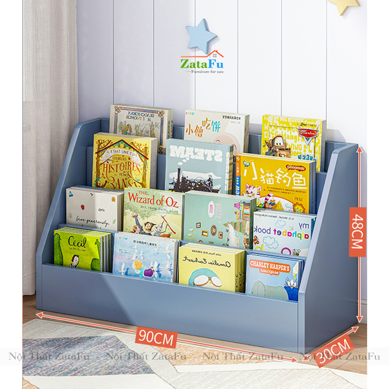 Kệ Sách Cho Bé, Kệ Trưng Bày Catalogue Tạp Chí KTT-14