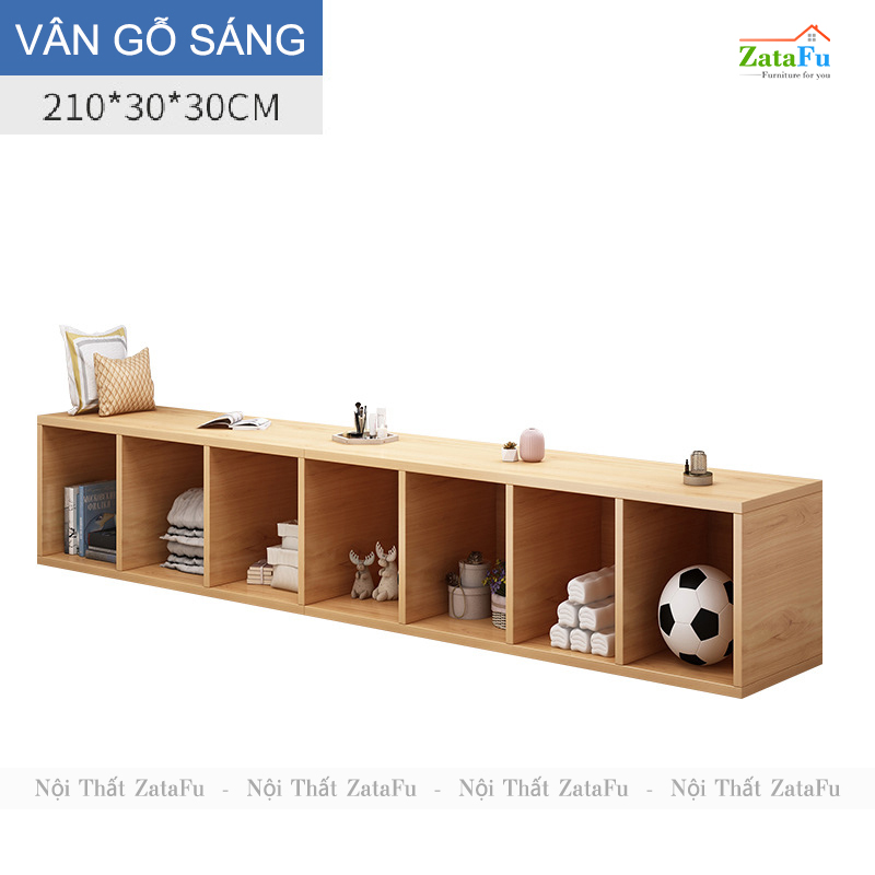 Kệ trang trí tivi phòng khách ô vuông độc đáo KTV-26
