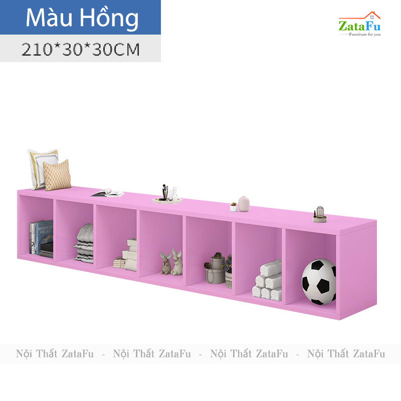 Kệ trang trí tivi phòng khách ô vuông độc đáo KTV-26