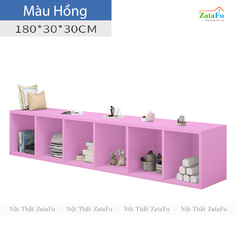 Kệ trang trí tivi phòng khách ô vuông độc đáo KTV-26