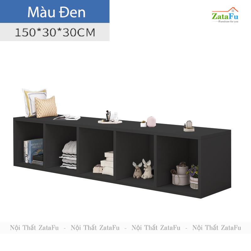 Kệ trang trí tivi phòng khách ô vuông độc đáo KTV-26