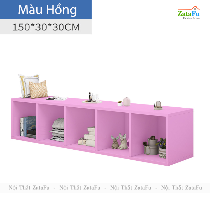 Kệ trang trí tivi phòng khách ô vuông độc đáo KTV-26