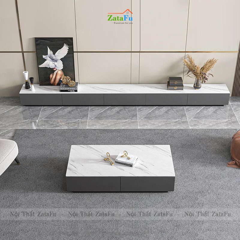 Kệ Tivi Bàn Sofa Phòng Khách Phong Cách Ngồi Bệt KTV-28