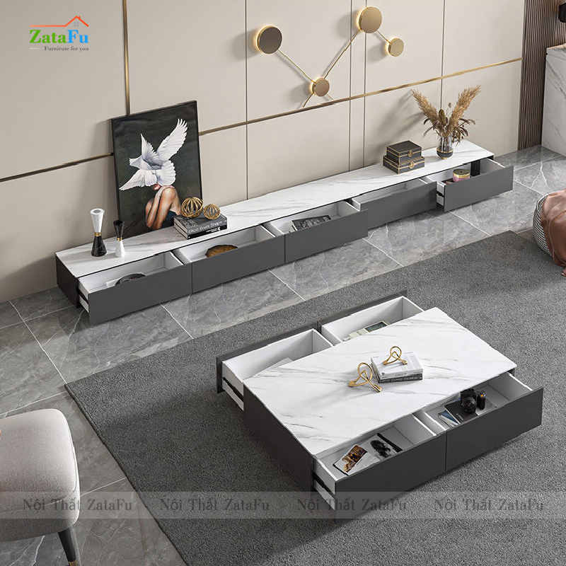 Kệ Tivi Bàn Sofa Phòng Khách Phong Cách Ngồi Bệt KTV-28