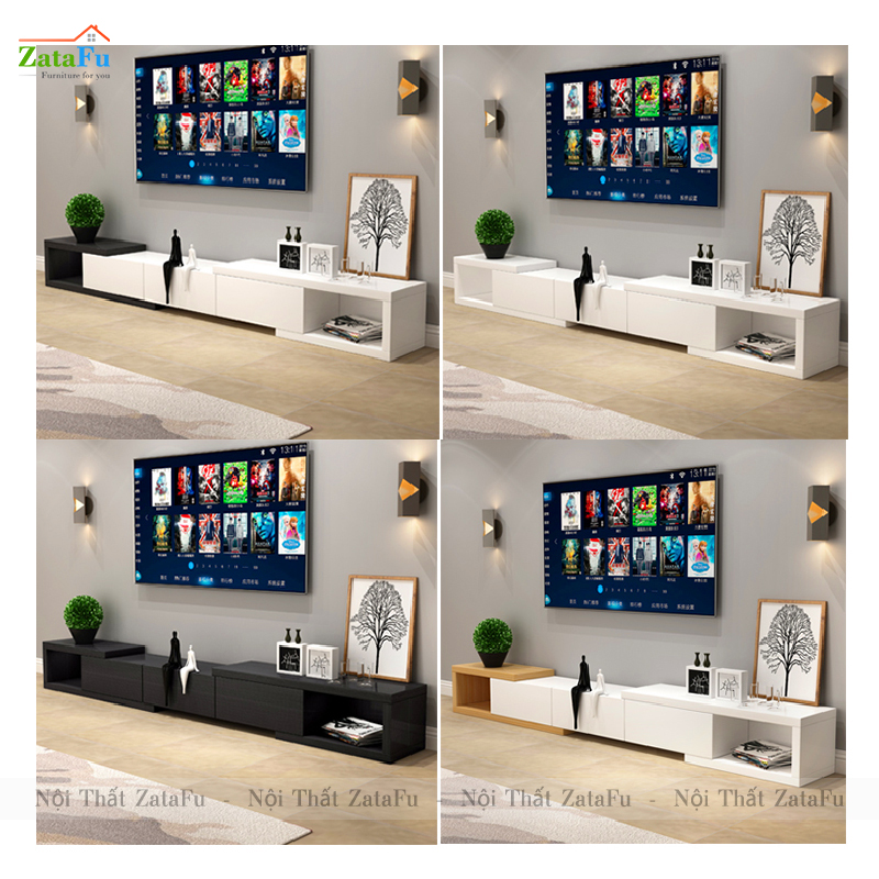 Kệ tivi thông minh mở rộng hiện đại phòng khách KTV-40