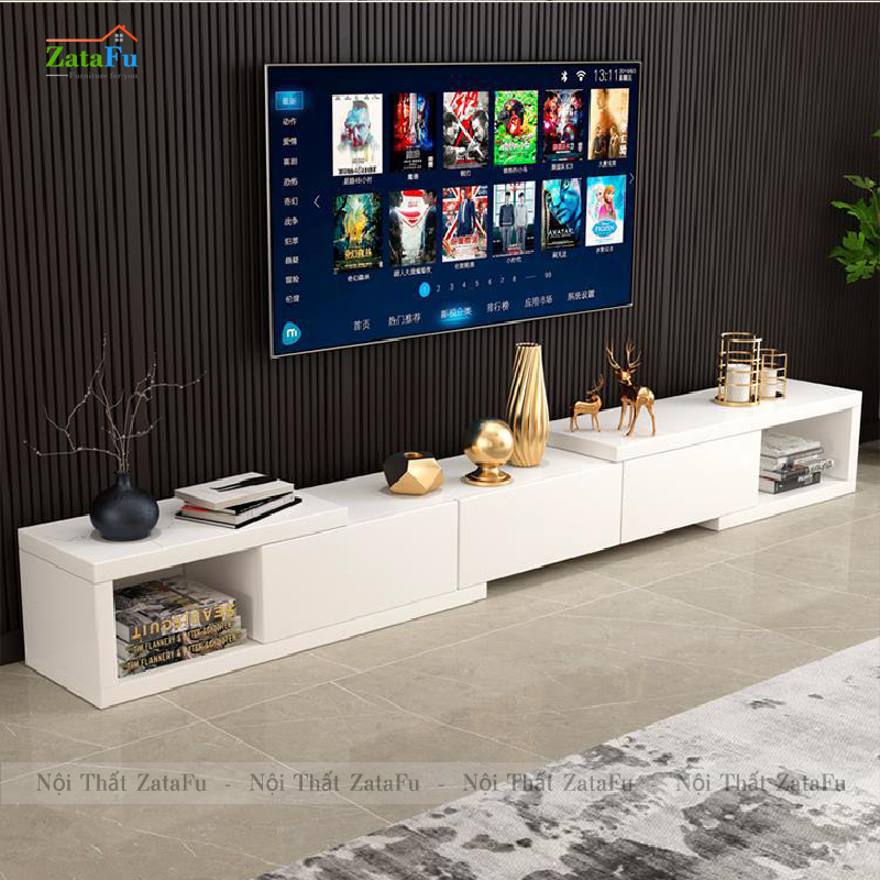 Kệ tivi thông minh mở rộng hiện đại phòng khách KTV-40