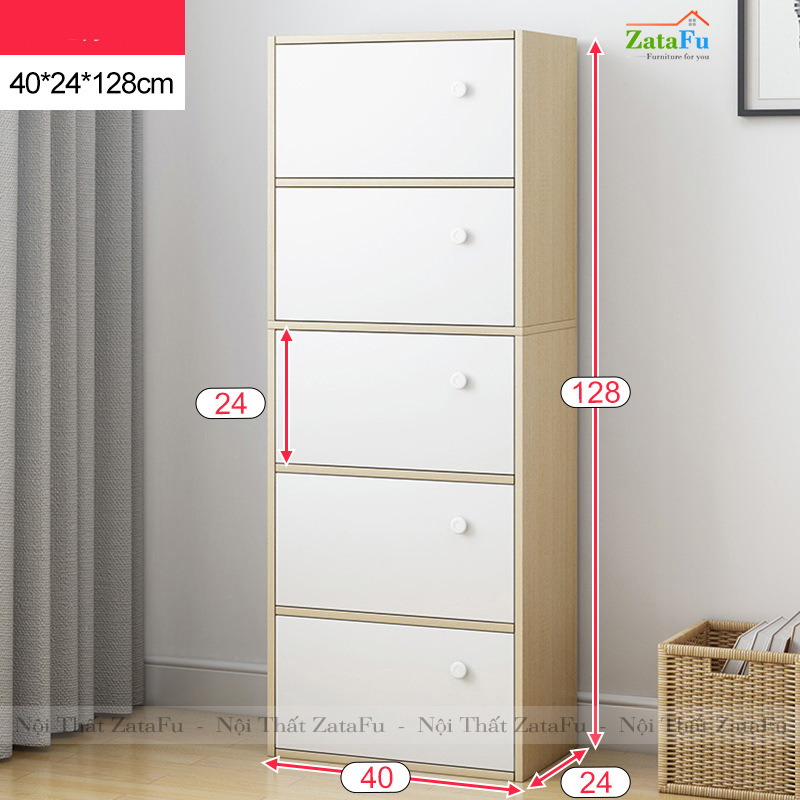 Tủ Locker Gỗ Đựng Hồ Sơ Nhiều Tầng Đa Năng KTT-20