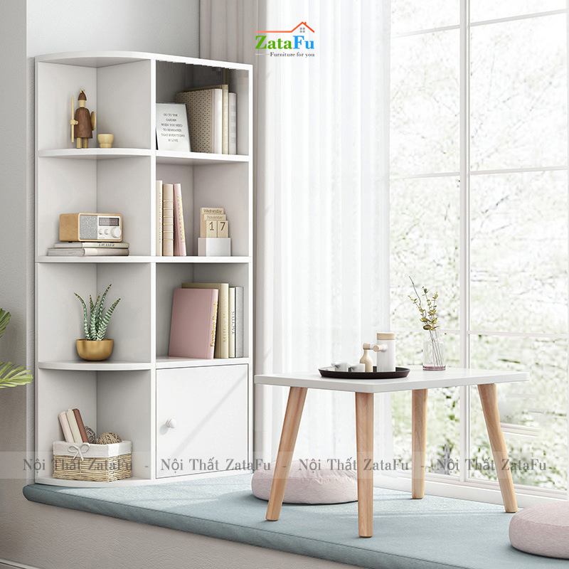 Kệ sách trang trí đặt bàn, đặt bệ cửa sổ cách điệu cho bé KTT-86