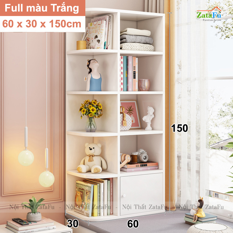 Kệ sách trang trí đặt bàn, đặt bệ cửa sổ cách điệu cho bé KTT-86
