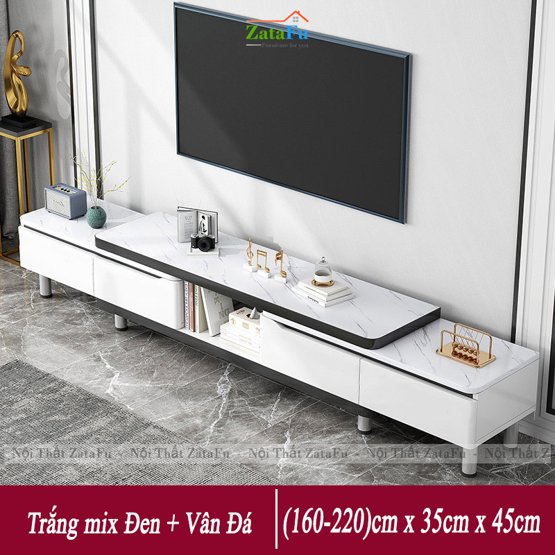 Kệ Tủ Tivi Thiết Kế Hiện Đại Trang Trí Phòng Khách Có Thể Tùy Chỉnh Kích Thước KVT-47 ZataFu