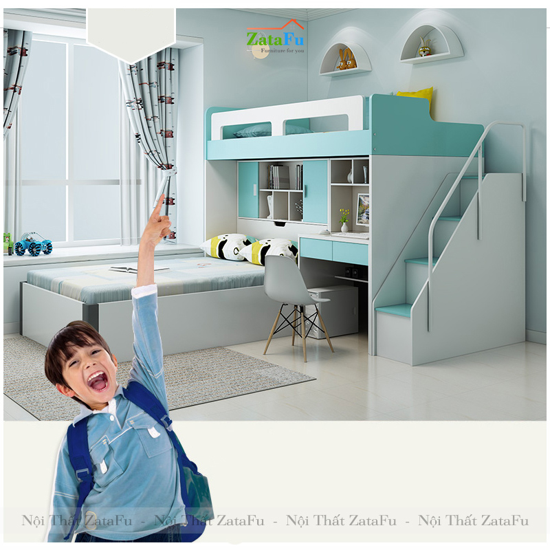 Giường tầng đôi cho bé GG-11