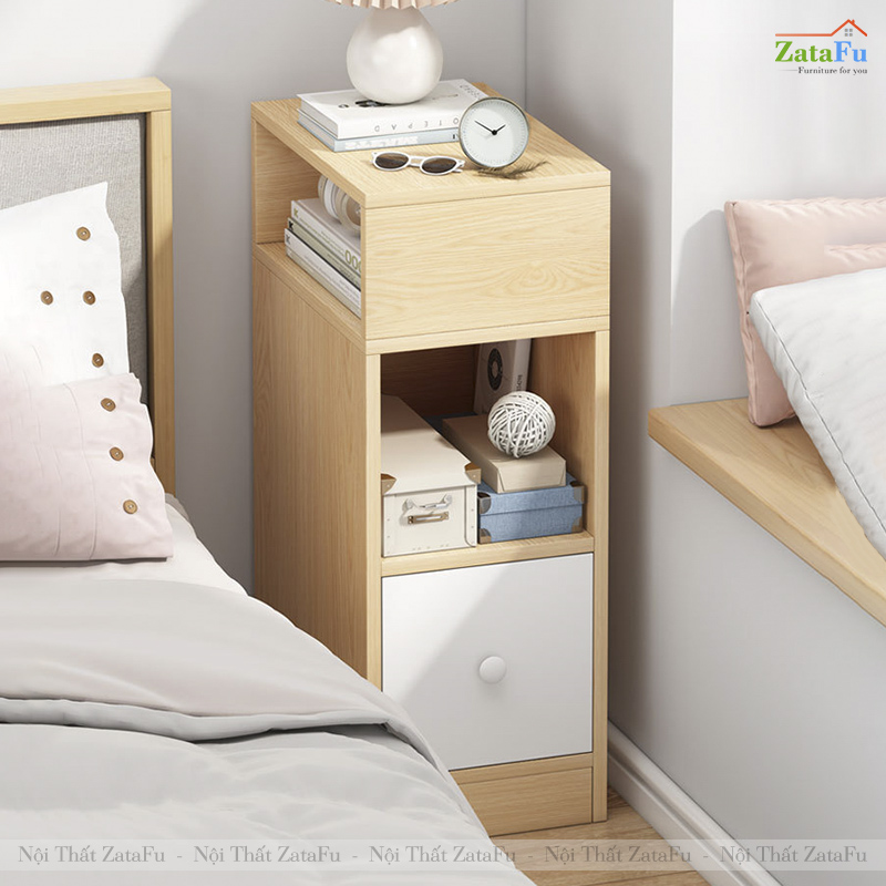 Tab Đầu Giường Có Ngăn Kéo Decor Phòng Ngủ TDG-35