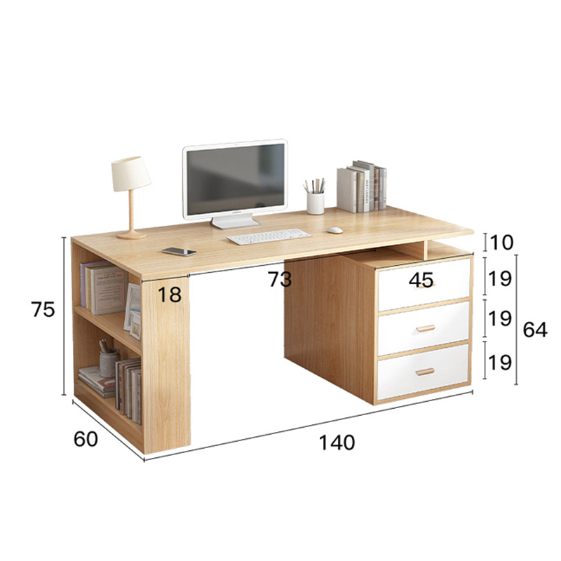 Bàn học làm việc đôi 2 người BLV-24