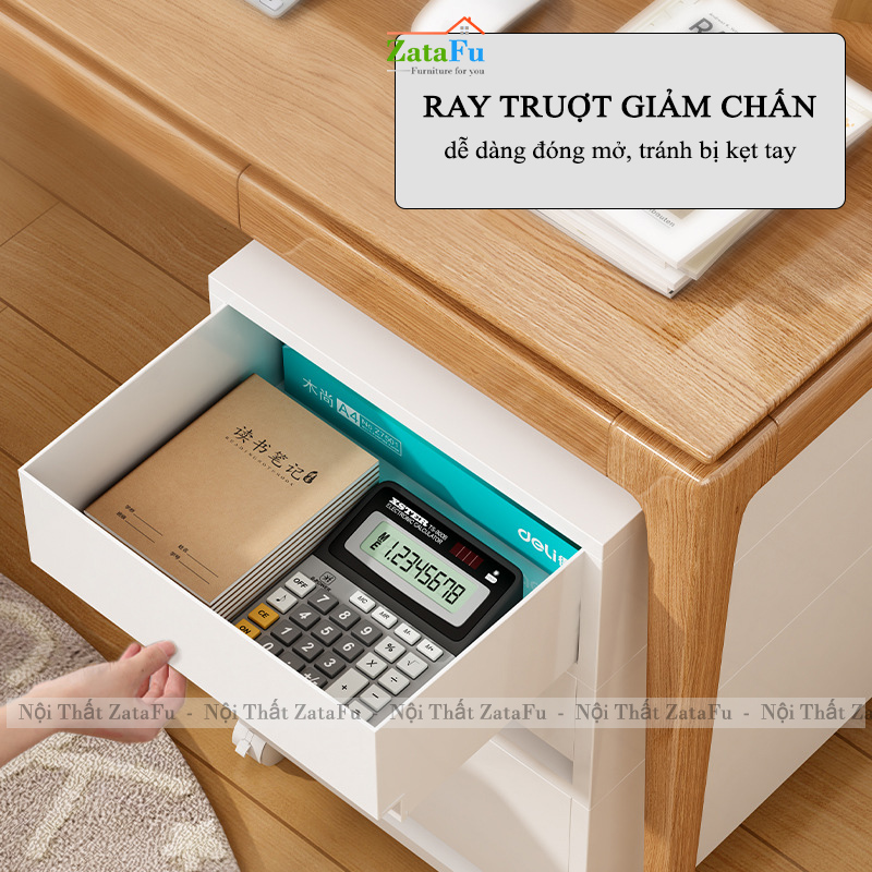 Tủ Đựng Hồ Sơ Tài Liệu Văn Phòng Có Bánh Xe Đa Năng Nhiều Ngăn TUTT-63 ZataFu