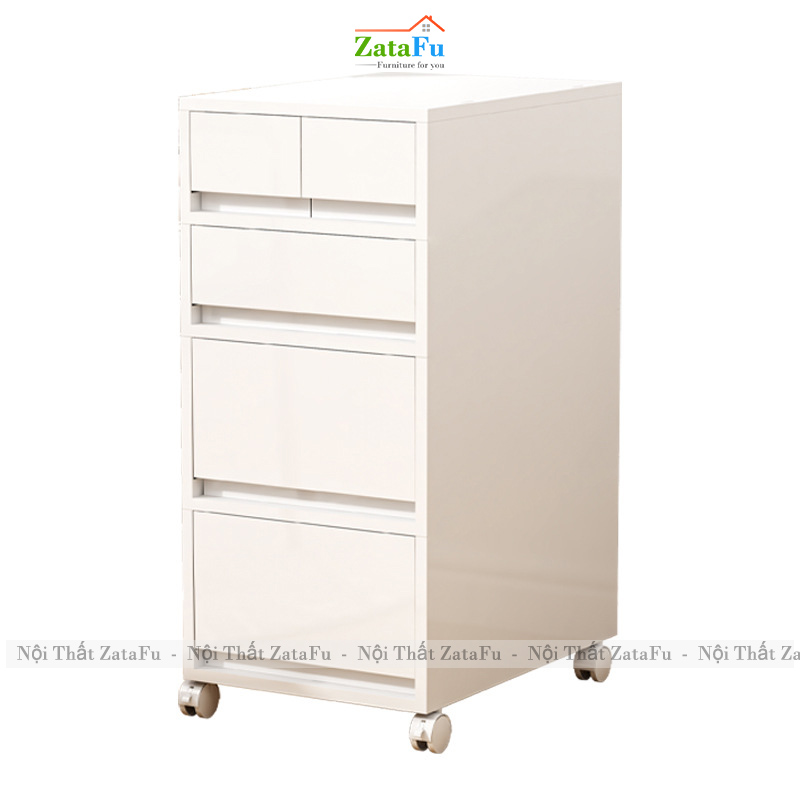 Tủ Đựng Hồ Sơ Tài Liệu Văn Phòng Có Bánh Xe Đa Năng Nhiều Ngăn TUTT-63 ZataFu