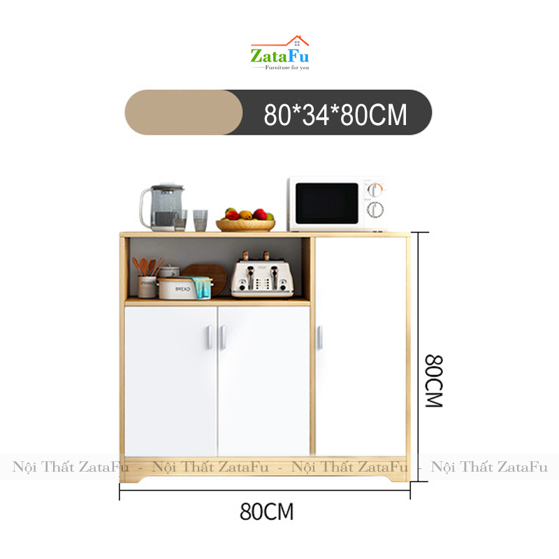 Kệ phòng bếp để lò vi sóng thiết kế hiện đại KBEP-08