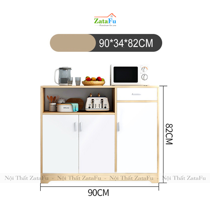 Kệ phòng bếp để lò vi sóng thiết kế hiện đại KBEP-08