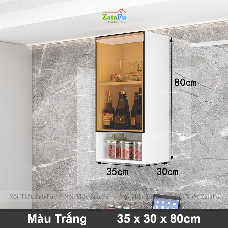Tủ kệ bếp gắn tường sủ dụng LED cảm biến cao cấp KBEP-26