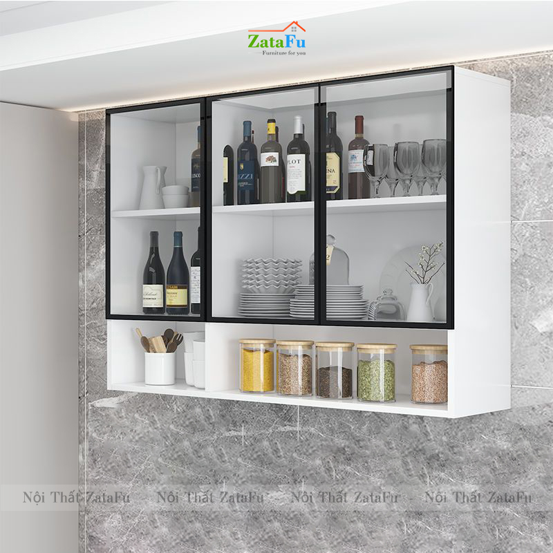 Tủ kệ bếp gắn tường sủ dụng LED cảm biến cao cấp KBEP-26