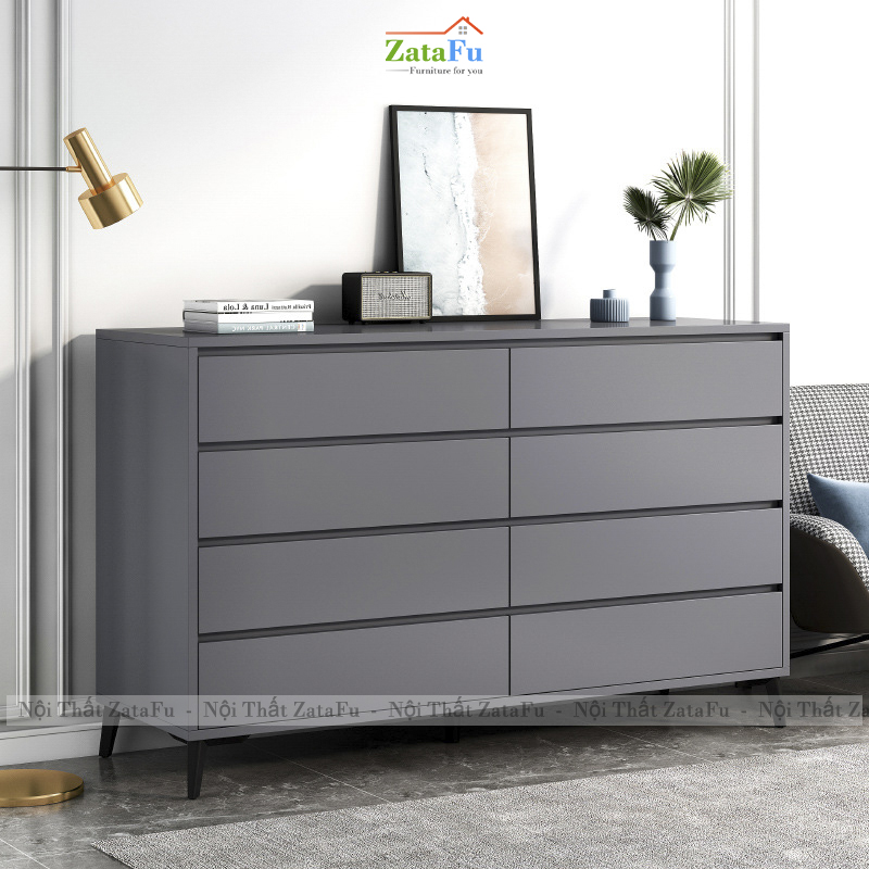 Tủ Cabinet Gỗ MDF Đựng Đồ Đa Năng Phong Cách Hiện Đại TUTT-53 ZataFu