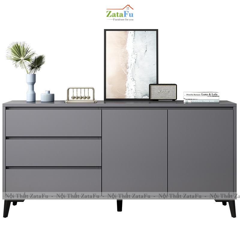 Tủ Cabinet Gỗ MDF Đựng Đồ Đa Năng Phong Cách Hiện Đại TUTT-53 ZataFu