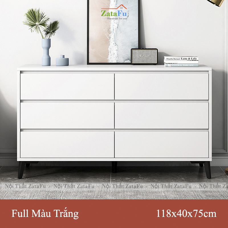 Tủ Cabinet Gỗ MDF Đựng Đồ Đa Năng Phong Cách Hiện Đại TUTT-53 ZataFu